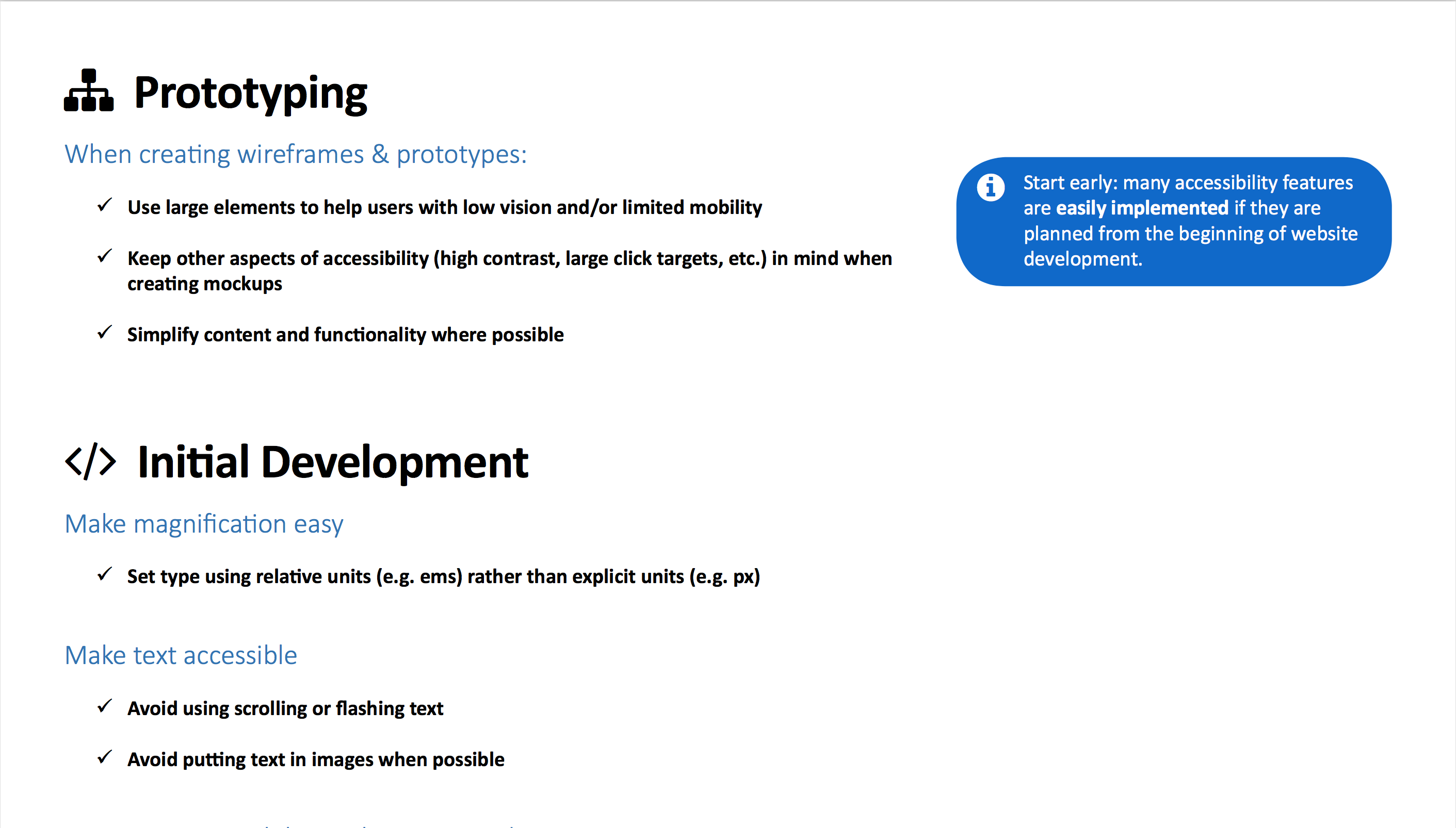 Accessibility Guidelines Preview Image